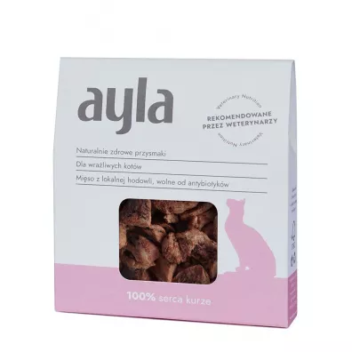 Ayla Care Serca kurze - liofilizowane przysmaki dla kota 28 g