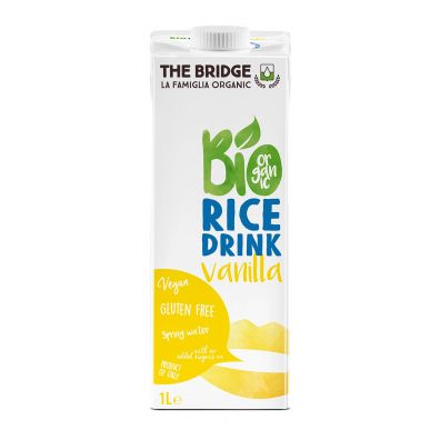 The Bridge Napój ryżowy z wanilią bez glutenu 1 l Bio