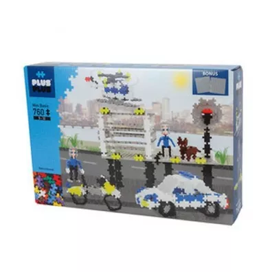 Klocki Plus-Plus Basic Zestaw policyjny 760el.