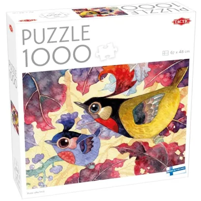 Puzzle 1000 el. Water color birds Tactic