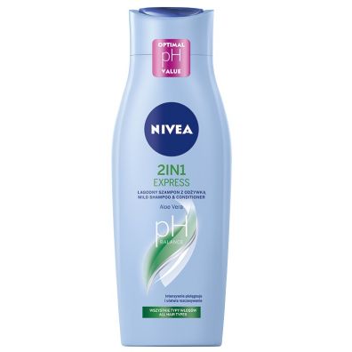 Nivea 2in1 Express szampon pielęgnujący z odżywką 400 ml