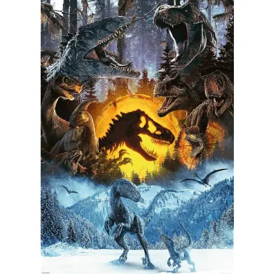 Puzzle 1000 el. W �wiecie Parku Jurajskiego Trefl