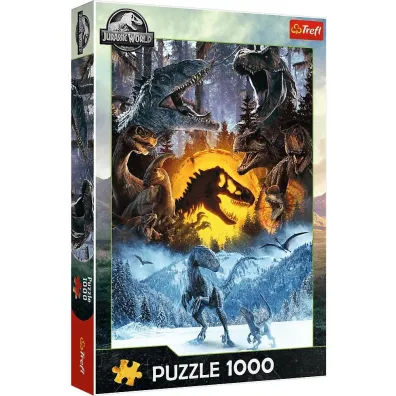 Puzzle 1000 el. W �wiecie Parku Jurajskiego Trefl