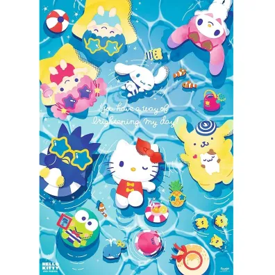 Puzzle 1000 el. Hello Kitty Letni relaks Trefl