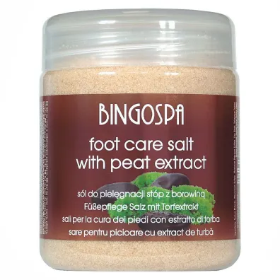 BingoSpa S�l do piel�gnacji st�p z borowin� 550 g