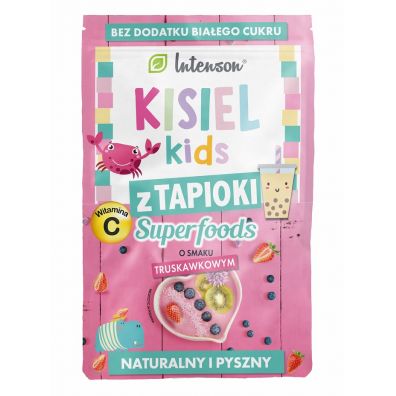 Intenson Kisiel Kids z tapioki truskawkowy 30 g