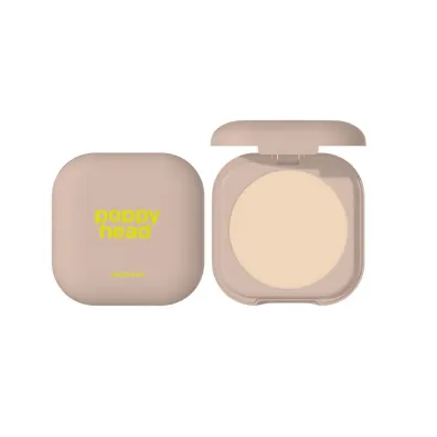 Poppy Head Skinivine Pressed Powder prasowany puder utrwalaj�cy z efektem blur 01 Barely 6.5 g