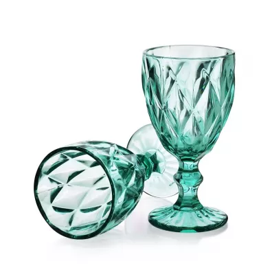 Mondex Komplet kieliszkw Elise Turkus 6 x 300 ml