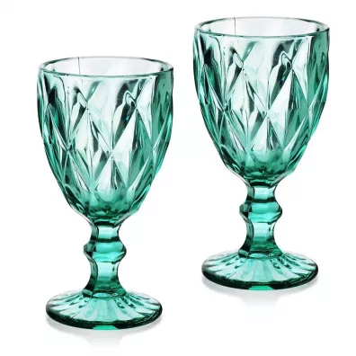 Mondex Komplet kieliszkw Elise Turkus 6 x 300 ml
