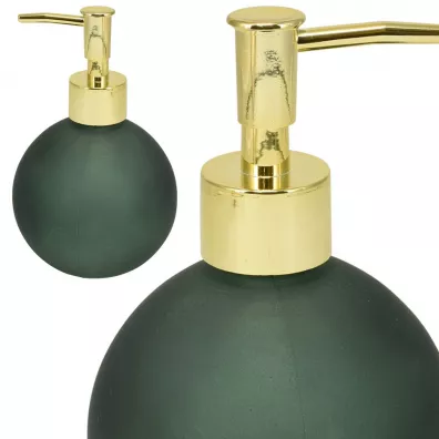 Bathroom Solutions Szklany dozownik na mydo ziele 400 ml