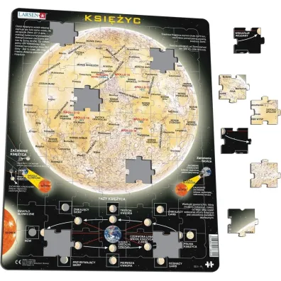 Puzzle Larsen Ksi�yc LA-SS5P 38304