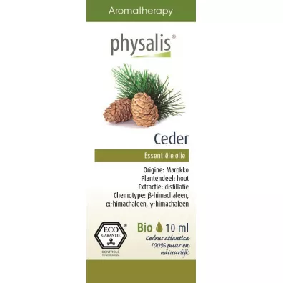 Physalis Olejek eteryczny cedr atlaski (ceder) eco 10 g