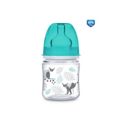 Canpol Babies Butelka szeroka antykolkowa EasyStart Jungle mitowa 120 ml