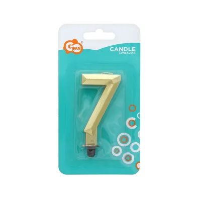Godan �wieczka Cyfra 7 Diament 7.6cm