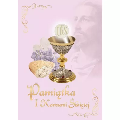 Pami�tka I Komunii �wi�tej r�owa - Marta �urawiecka