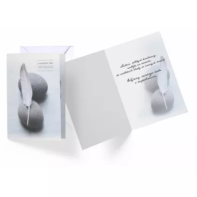 Kukartka Karnet B6 PP-2138 Kondolencje