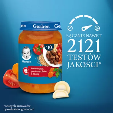 Gerber Warzywa z woowink i kasz po 10 miesicu 190 g