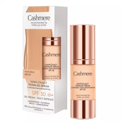 Cashmere Nawil�aj�cy podk�ad-serum do twarzy SPF30 01 30 ml