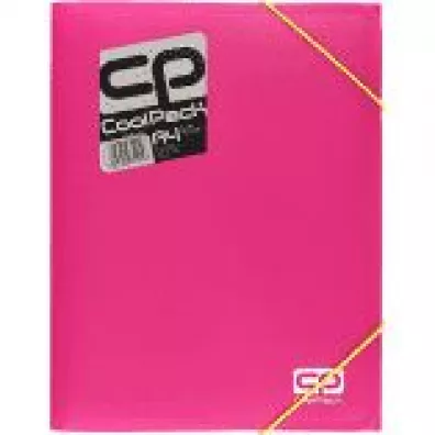 Teczka na gumk A4 Coolpack Neon rowa