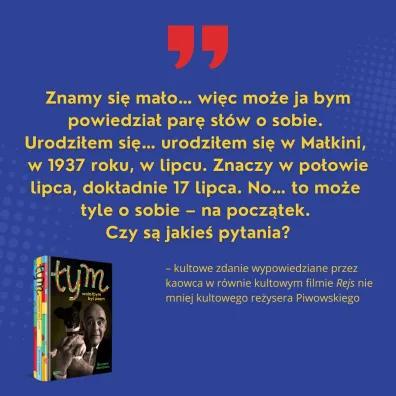 Tym. Wola�bym by� psem