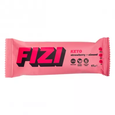 Fizi Keto baton proteinowy Strawberry + almond 45 g