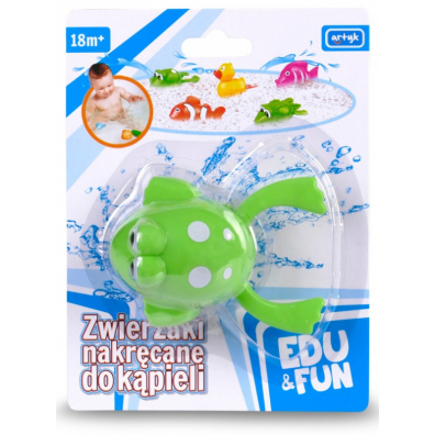 Artyk Zabawka do wody, zielona abka blister Edu&Fun