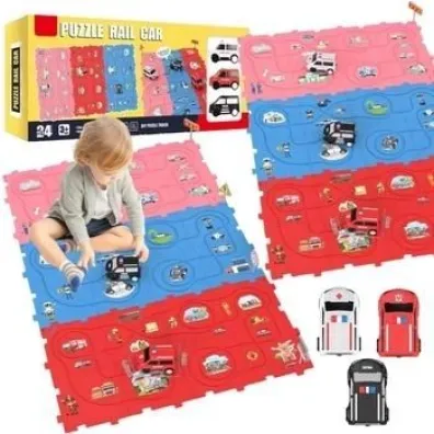 Puzzle tor przeszk�d ambulans stra� Maksik
