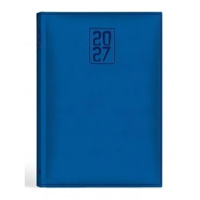 Terminarz 2027 A5 print niebieski - pr zb