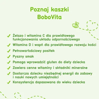 BoboVita Kaszka mleczna manna bez dodatku cukru po 4 miesi�cu 230 g