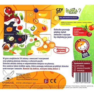 Dzieci Kontra Rodzice. Czy znasz te owoce i warzywa? Kangur