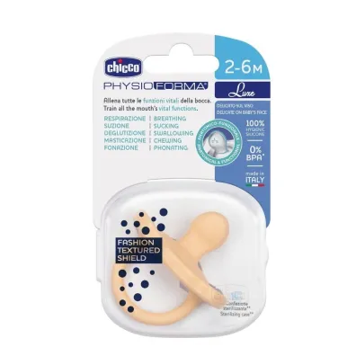 Chicco Smoczek uspokajaj�cy Soft Luxe pomara�cowy 2-6m