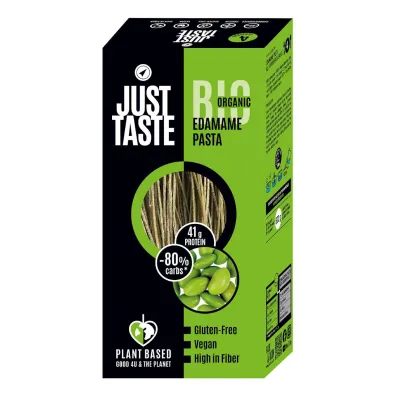Just Taste Makaron proteinowy (z soi edamame) spaghetti bezglutenowy 250 g Bio