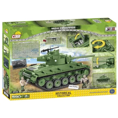 Historical collection wwii COBI klocki Czo�g M24 Chaffee COBI-2543