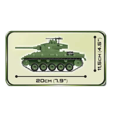 Historical collection wwii COBI klocki Czo�g M24 Chaffee COBI-2543