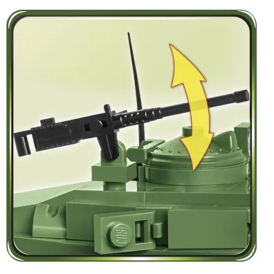 Historical collection wwii COBI klocki Czo�g M24 Chaffee COBI-2543