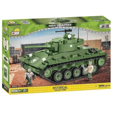 Historical collection wwii COBI klocki Czo�g M24 Chaffee COBI-2543