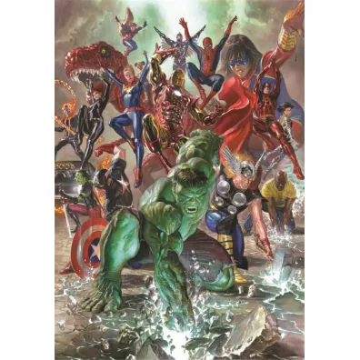 Puzzle 500 el. Compact The Avengers Clementoni