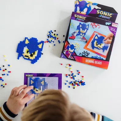 Zestaw kreatywny z koralikami do prasowania Sonic Totum