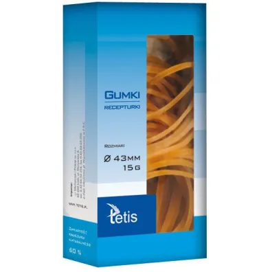 Tetis Gumki recepturki 43 mm, 15 g