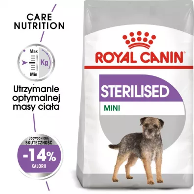 Royal Canin Care nutrition mini sterilised - karma sucha dla psa sterylizowany, rasy ma�e 8 kg