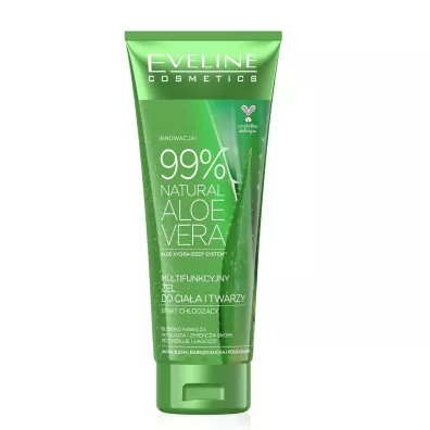 Eveline Cosmetics 99% Natural Aloe Vera Gel multifunkcyjny �el do cia�a i twarzy 250 ml