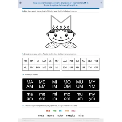To, co mnie wspiera. Karty pracy dla uczni�w ze specjalnymi potrzebami edukacyjnymi. Edukacja polonistyczna. Poziom 1. Litery podstawowe