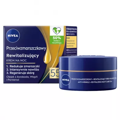 Nivea Przeciwzmarszczkowy + Rewitalizujcy krem do twarzy 50 ml