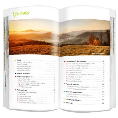 Bieszczady light przewodnik + mapa