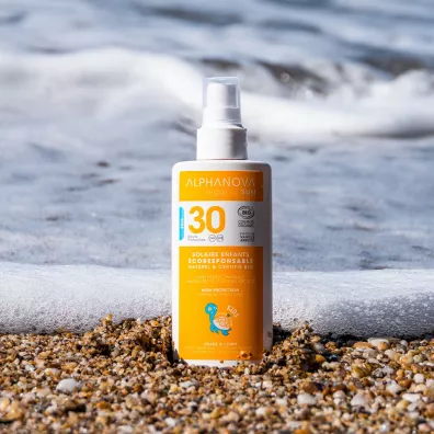 Alphanova Sun Kids, Spray przeciwsoneczny, filtr SPF 30 125 g