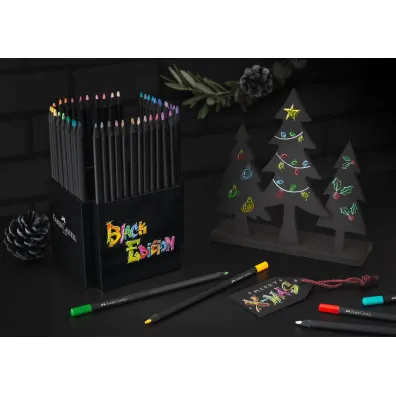 Faber-Castell Kredki tr�jk�tne Black Edition 50 szt.