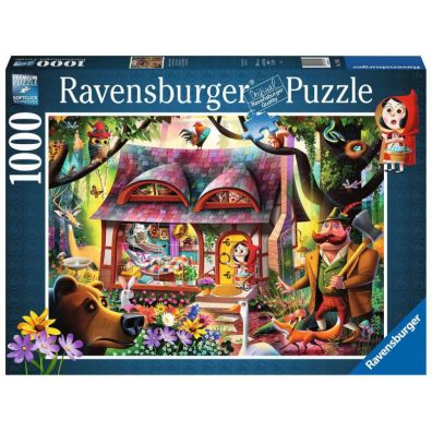 Фото - Пазли й мозаїки Ravensburger Puzzle 1000 el. Czerwony Kapturek 