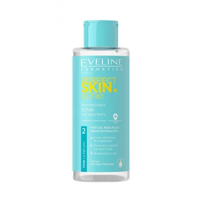 Eveline Cosmetics Perfect Skin.acne seboreguluj�cy tonik zw�aj�cy pory 150 ml