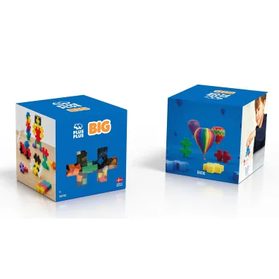Plus-Plus klocki. Big zestaw w kolorach podstawowych. 100 element�w