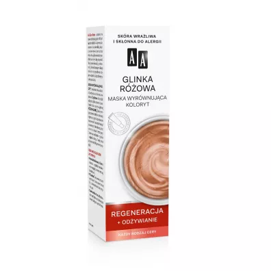 Aa Color Detox maska wyrownujaca koloryt Glinka R�owa 30 ml